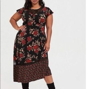 Torrid Asymmetrical Size 1 Dress